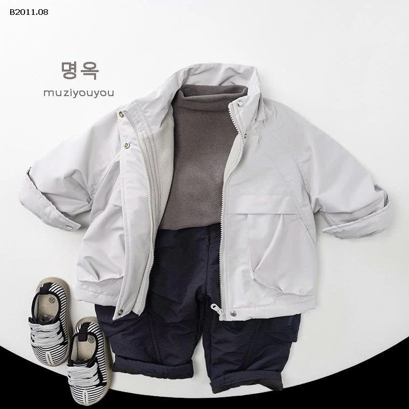 Quần dài  lót lông cừu  cho bé trai- sỉ 186k