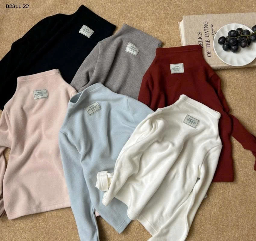 Áo giữ nhiệt Vải nỉ Spandex dày dặn  nhà AMBB -Giá sỉ Sz 90-150: 127k Sz 160 : 140k Sz 170  : 152k