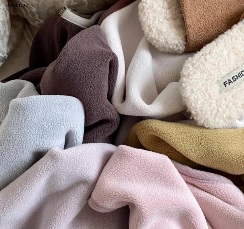 Áo gile nỉ 2 lớp nhà AMBB -Giá sỉ Sz 90-150: 102k Sz 160 : 115k Sz 170  : 128k