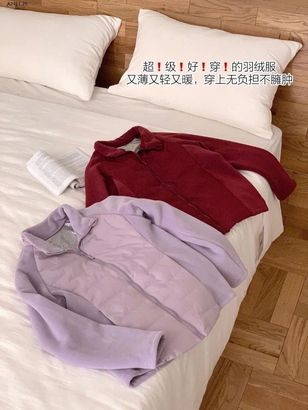 ÁO KHOÁC MANUVIVI CHO NỮ -Giá sỉ 273k