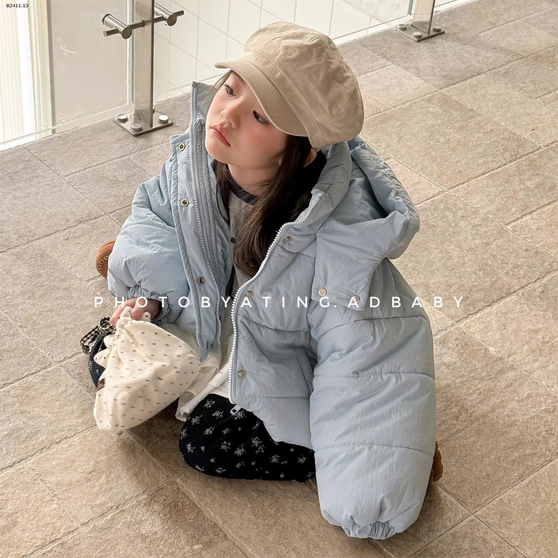 ÁO PHAO MŨ TRÙM HÃNG ADBABY-Giá sỉ 334k