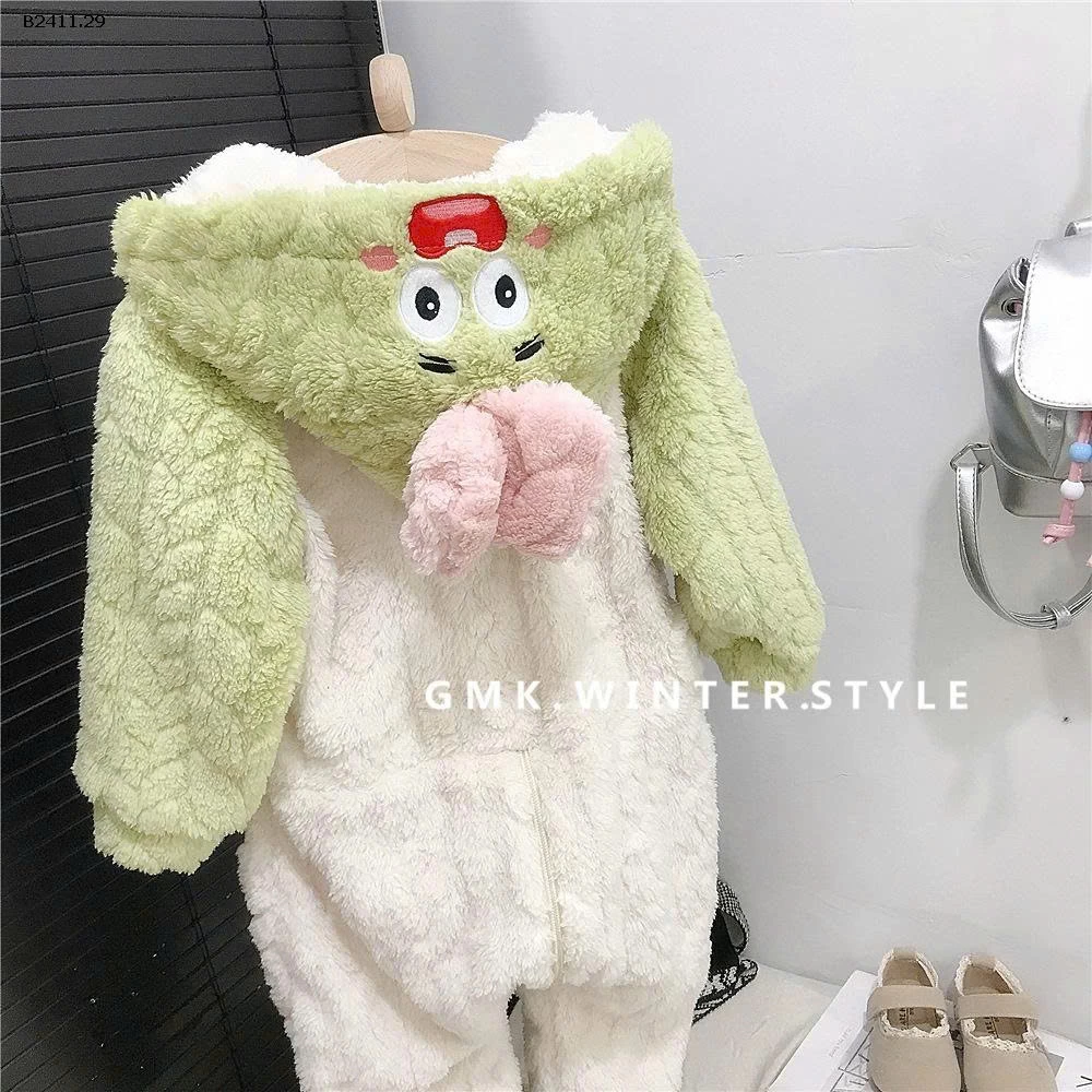 BỘ NGỦ LÔNG ẤM ÁP CUTE CHO BÉ -Giá sỉ 234k