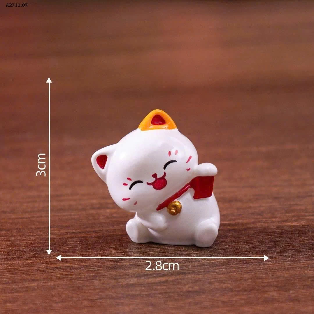 GOM SALE SET 6 MÈO DẢUMA MEOW MAY MẮN  CUTE - Giá sỉ 41k/set