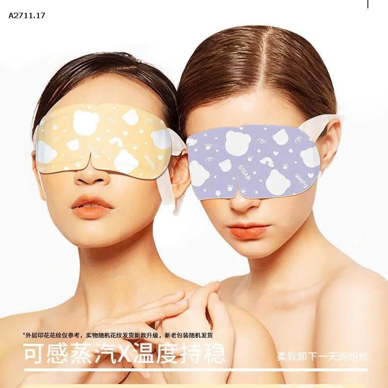 MẶT NẠ MẮT NÓNG GIÚP THƯ GIÃN - sỉ 80k/set 3 miếng mix