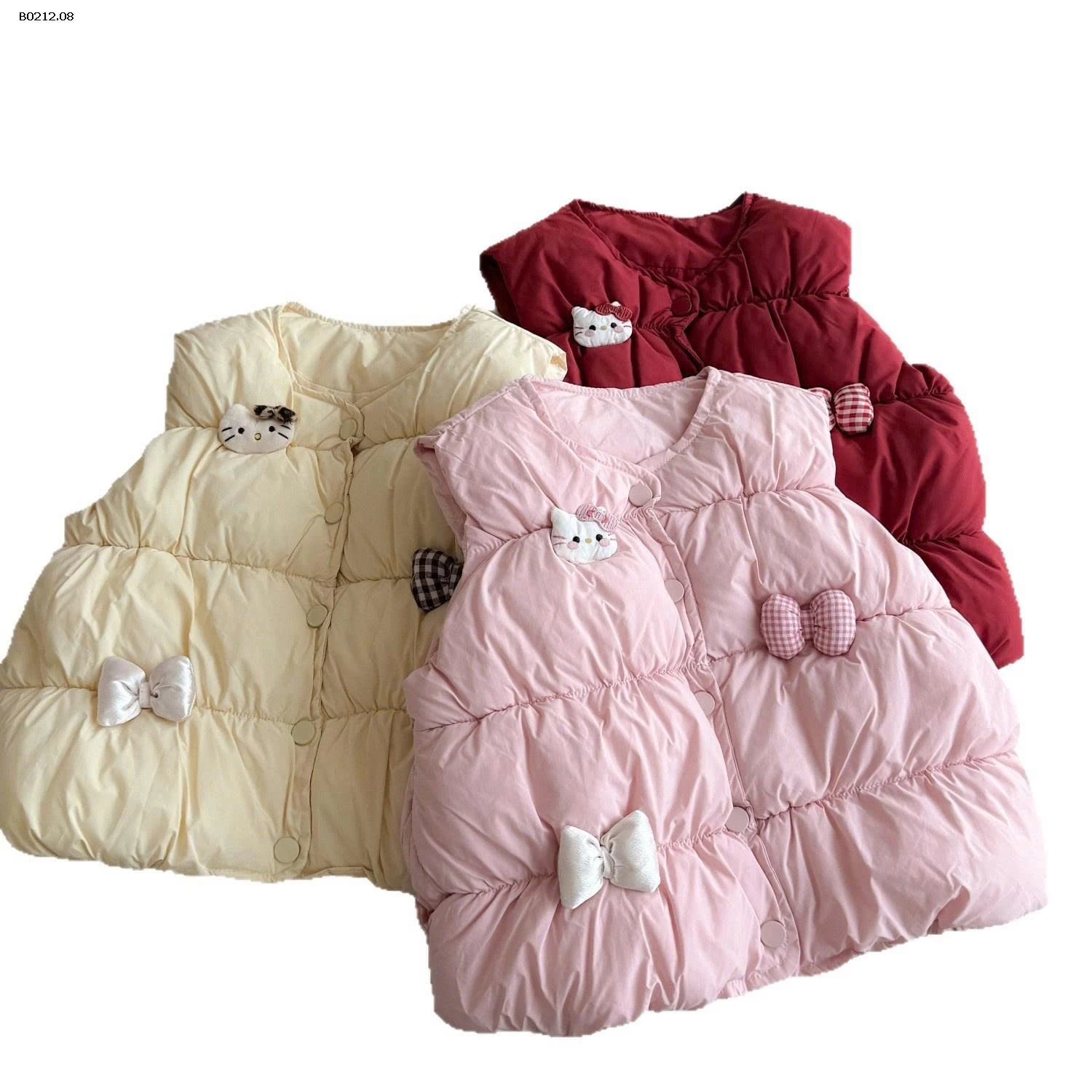 ÁO GILE PHAO HELLO KITTY BÉ GÁI-sỉ 183k