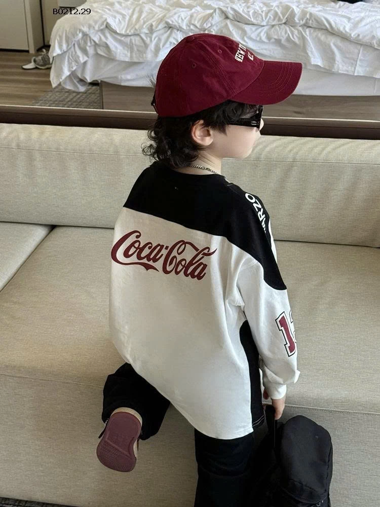 ÁO COCACOLA SỐ 13 GẮN GẤU -sỉ 136k