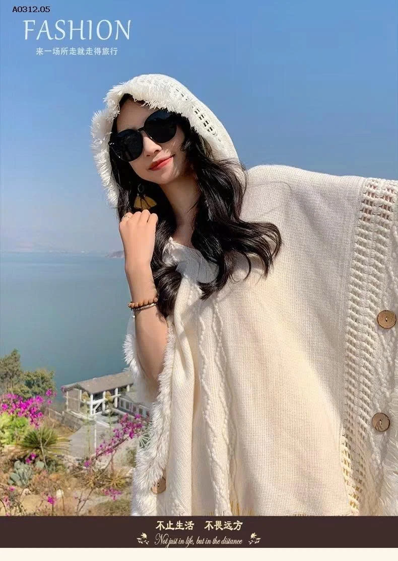 Áo Khoác Dệt Kim có mũ-sỉ 118k