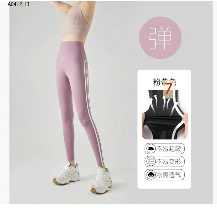 QUẦN LEGGING 2 SỌC ĐI TẬP CHO NỮ-sỉ 116k
