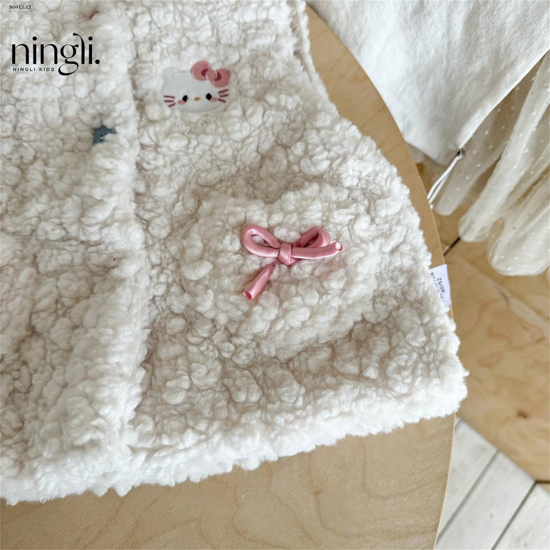 ÁO GILE LÔNG CỪU HÃNG NINGLI CHO BÉ-sỉ 141k