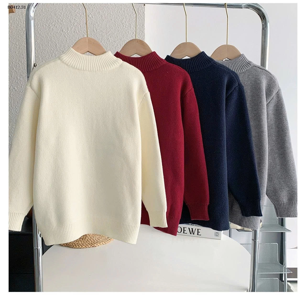 Áo len lót lông thỏ-sỉ 240k