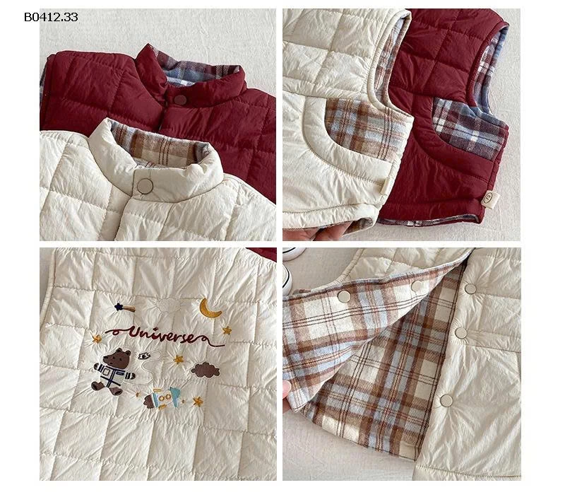 ÁO GILE PHAO 2 MẶT-sỉ 195k