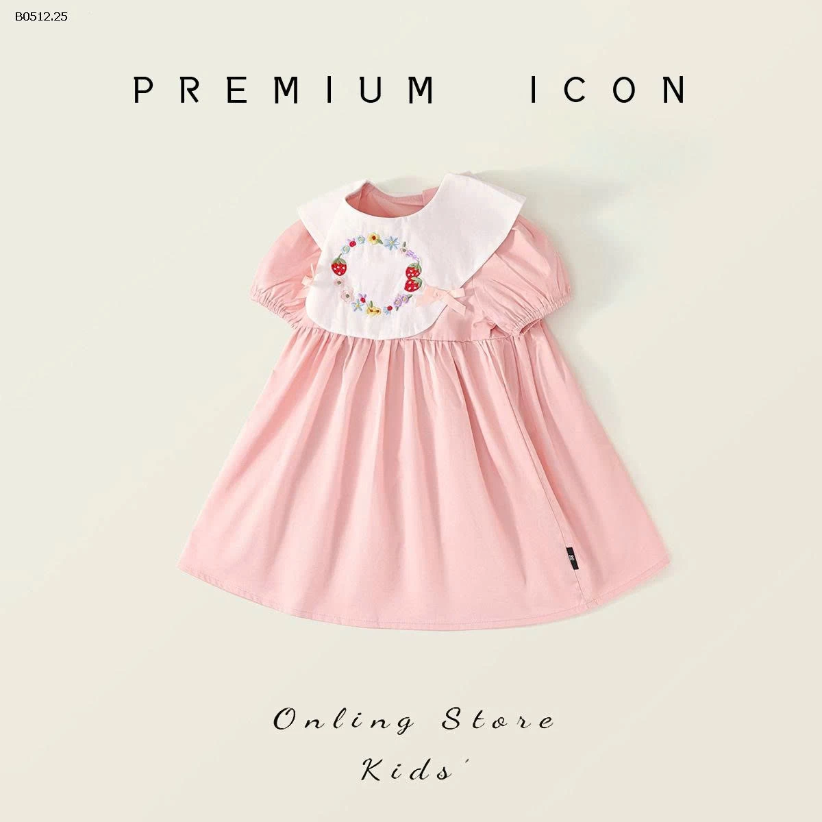 ĐẦM TAY BỒNG THÊU NGỰC PREMIUM-sỉ 150k