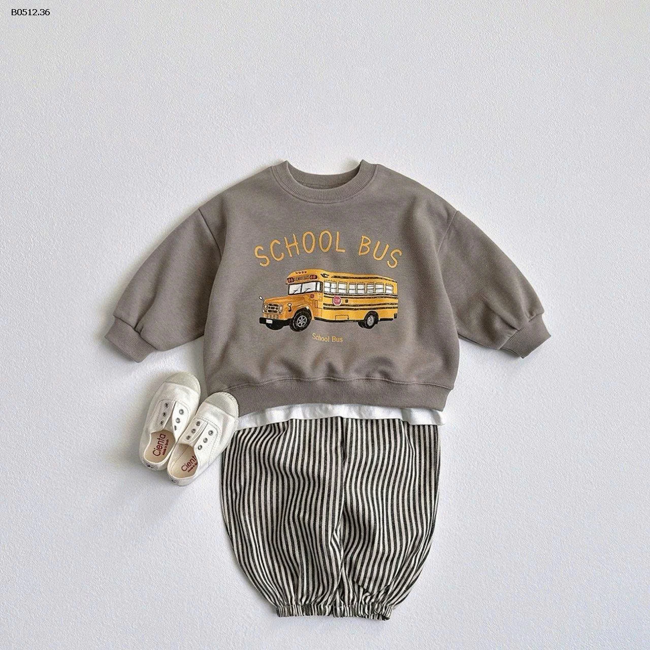 ÁO NỈ IN HÌNH OTO CHO BÉ-sỉ 179k