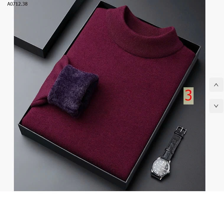 ÁO LEN LÓT LÔNG NAM sỉ 198k