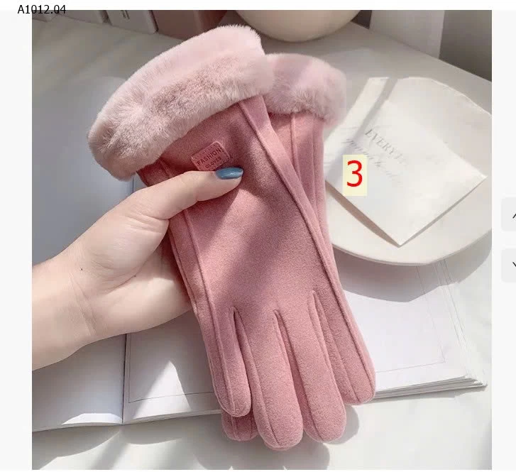 GĂNG TAY DA LỘN LÓT LÔNG-sỉ 45k
