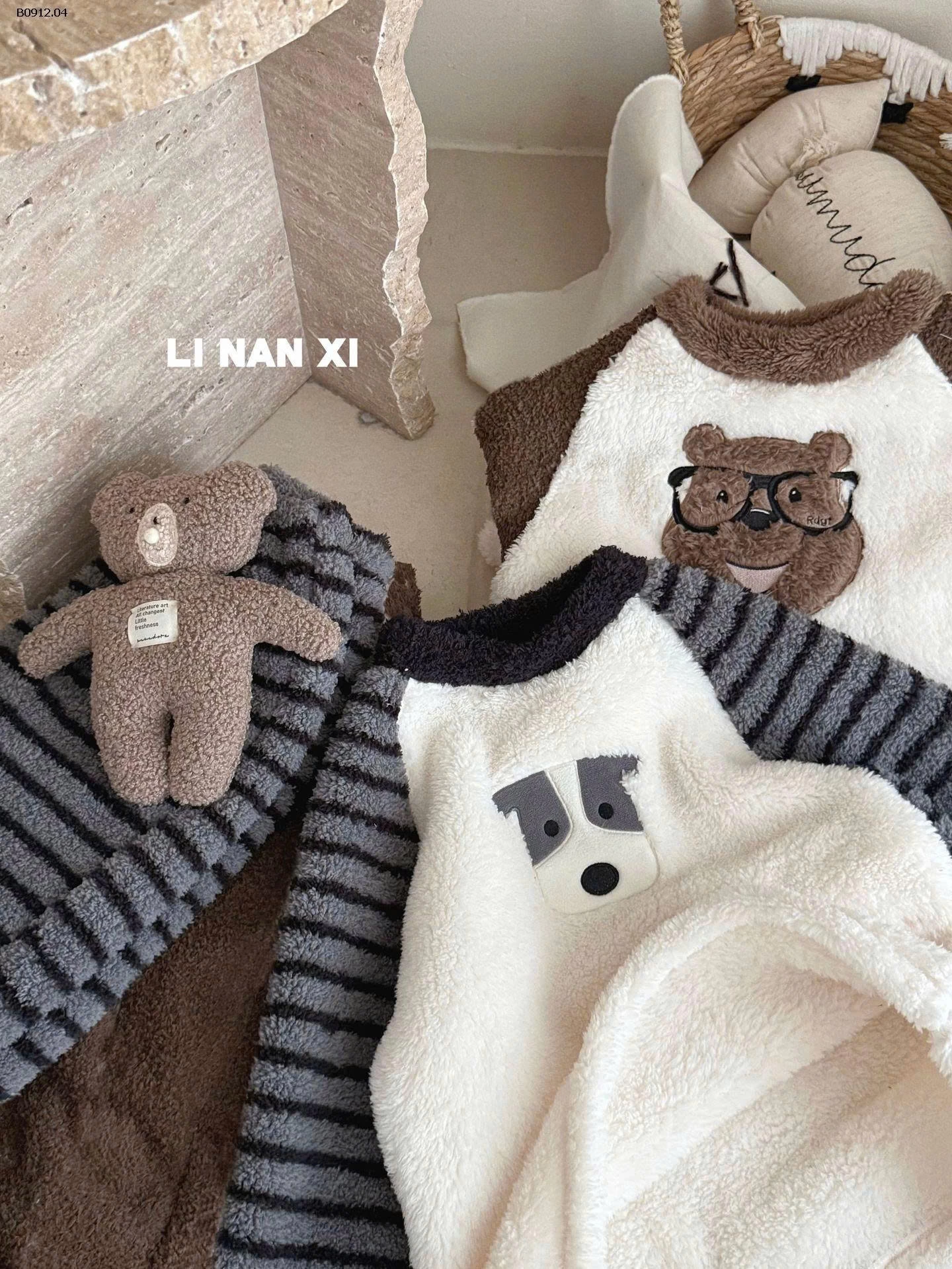 BỘ NGỦ LÔNG CHO BÉ-sỉ 230k