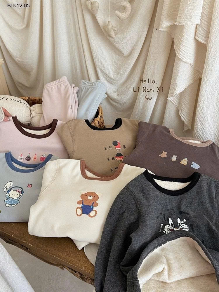 BỘ NGỦ THU ĐÔNG HỌA TIẾT LINANXI-sỉ 176k