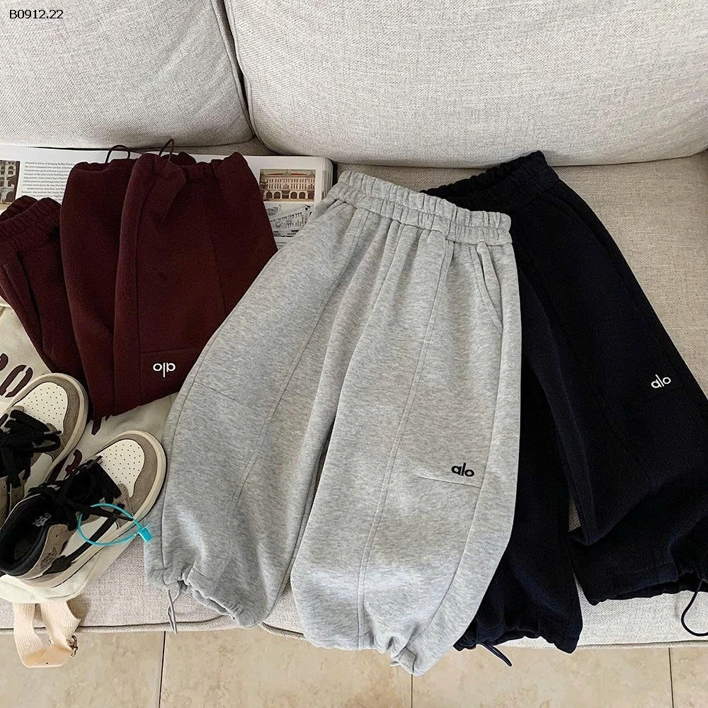 Quần nỉ Alo thu đông kiểu Hàn cho bé-sỉ 147k