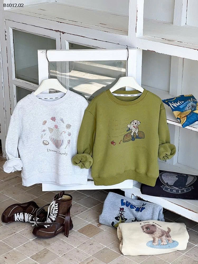 ÁO AMBB LÓT NỈ-Giá sỉ  sz 90-150 :  190k sz 160 : 210k sz 170  :  225k