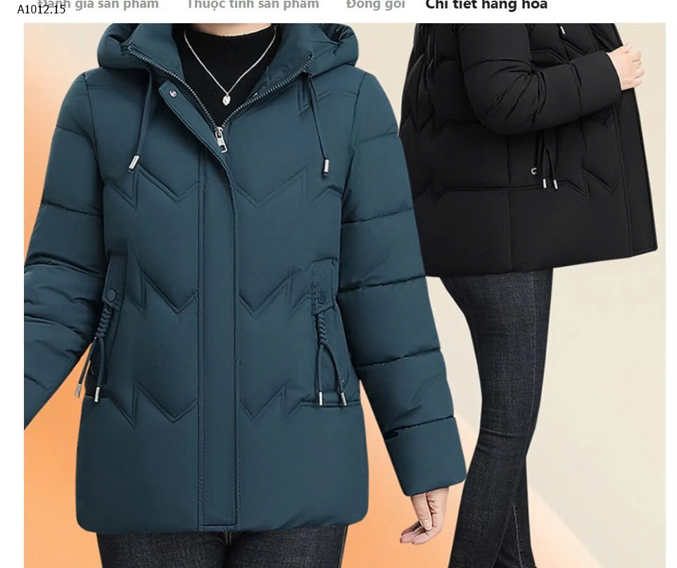 ÁO KHOÁC PHAO ẤM TRUNG NIÊNsỉ 310k