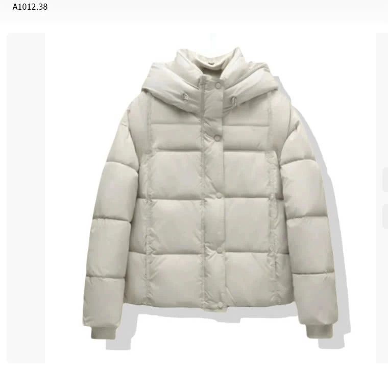 ÁO PHAO CÓ MŨ CHO NỮ -sỉ 215k