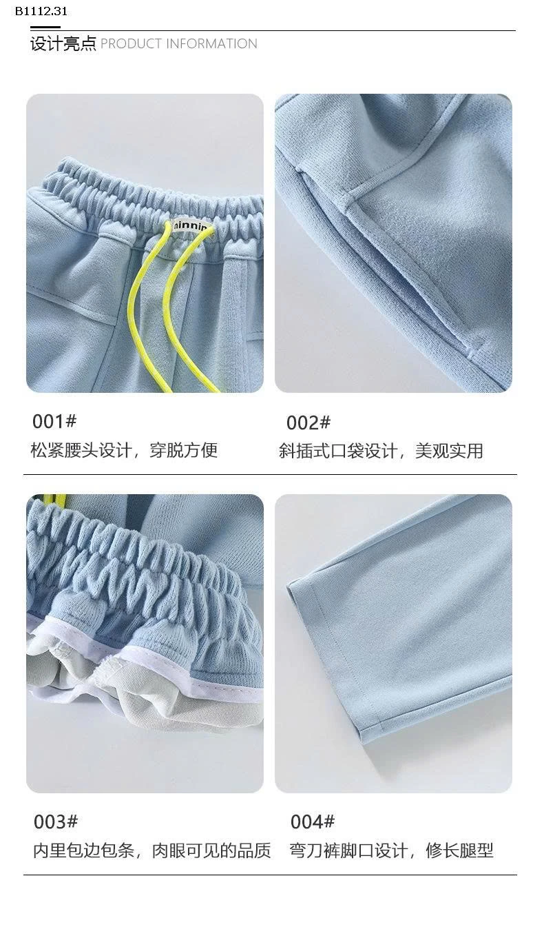 QUẦN NỈ BAGGY BÉ GÁI SZ ĐẠI-sỉ 220k