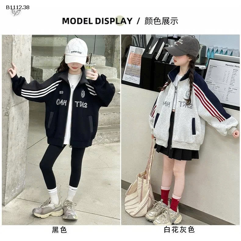 ÁO KHOÁC NỈ CHO BÉ GÁI-sỉ 263k