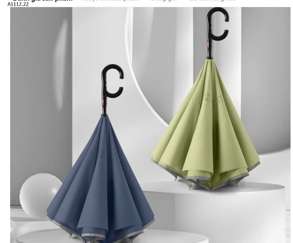Ô GẤP NGƯỢC TỰ ĐỘNG HOTTREND -sỉ 150k