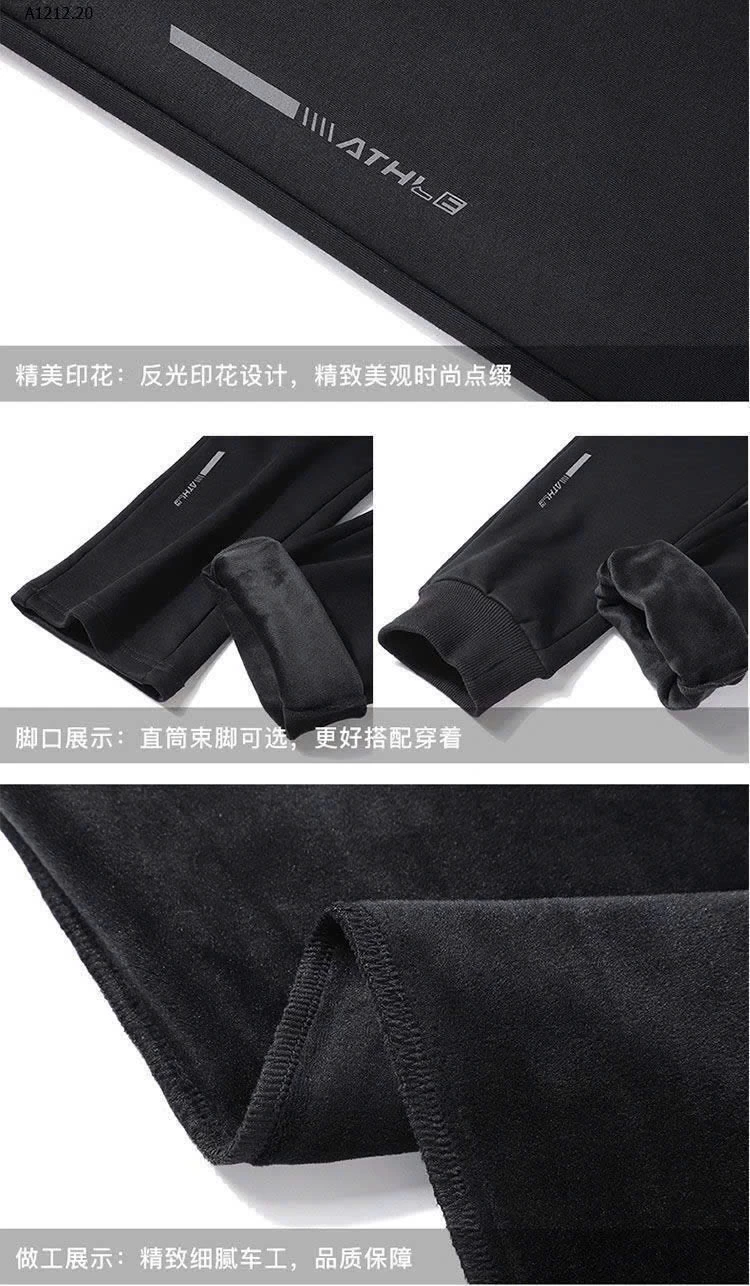 Quần thể thao lot lông siu ấm Jeep-sỉ 150k