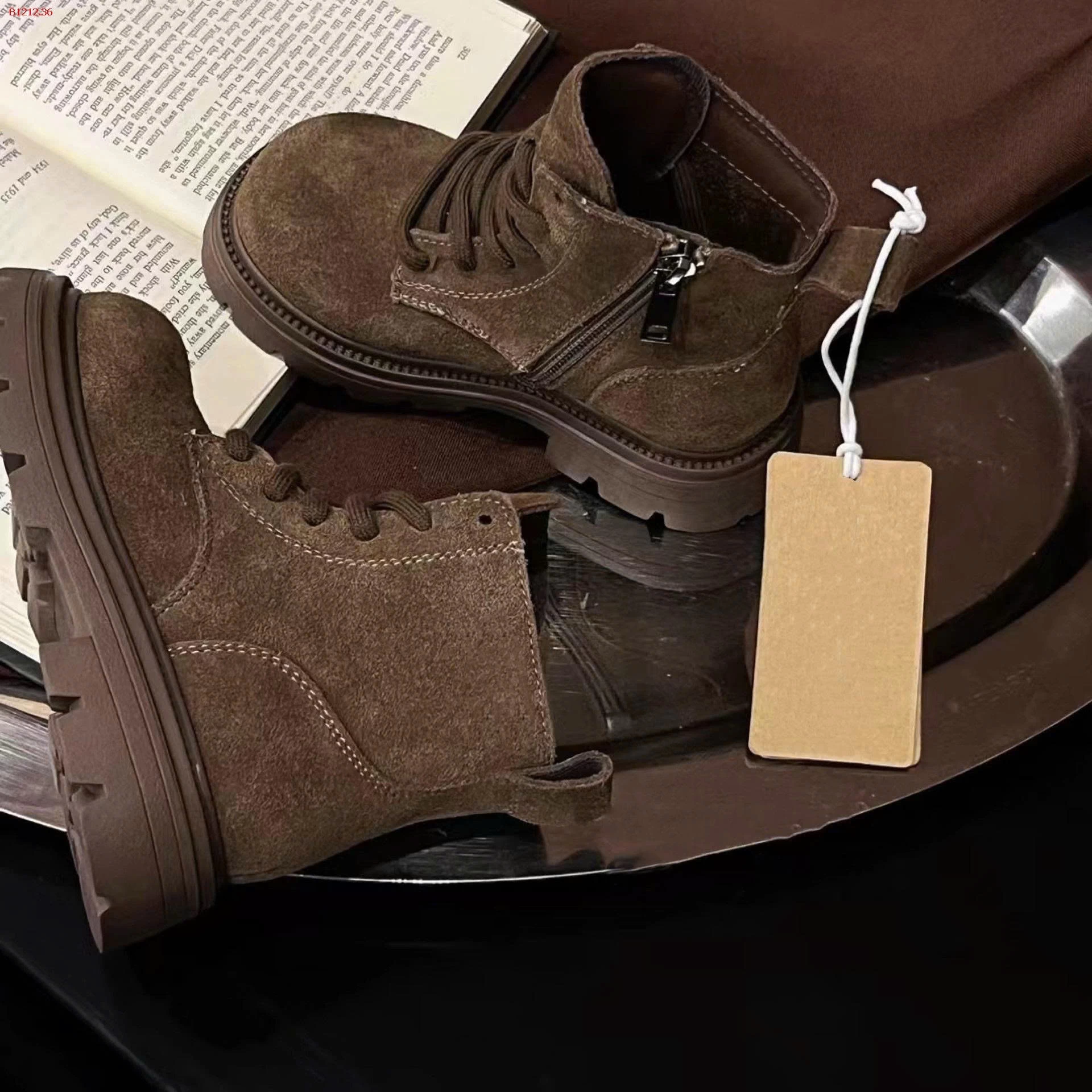 BOOT DA LỘN CỔ THẤP CHO BÉ -sỉ 185k