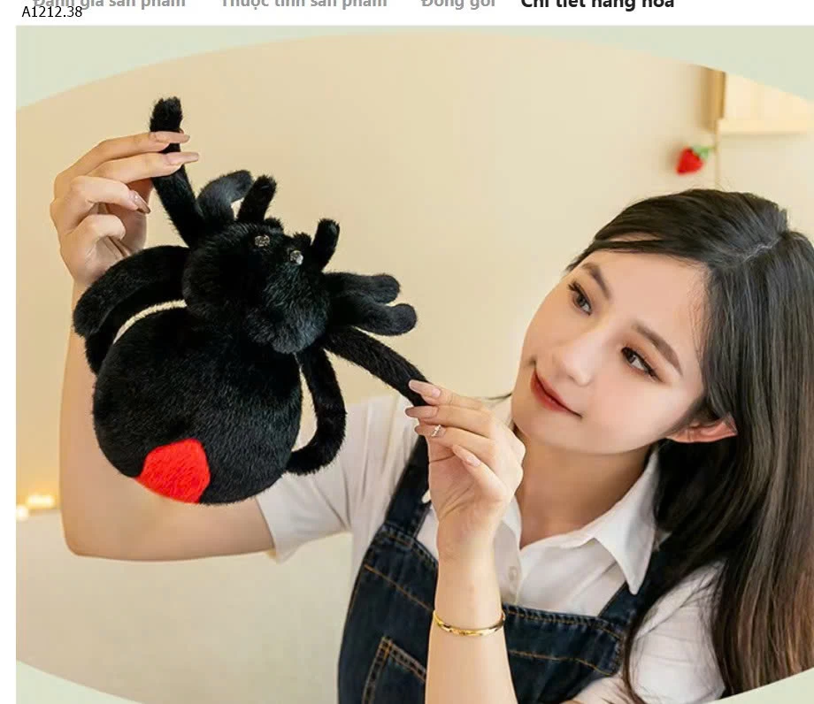 NHỆN BÔNG DỄ THƯƠNG -sỉ 68k