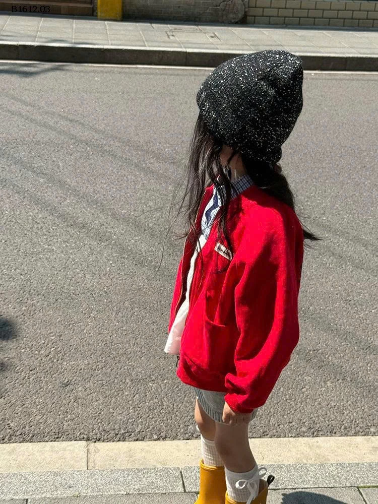 ÁO KHOÁC KHÓA KÉO CHO BÉ GÁI - sỉ 235k