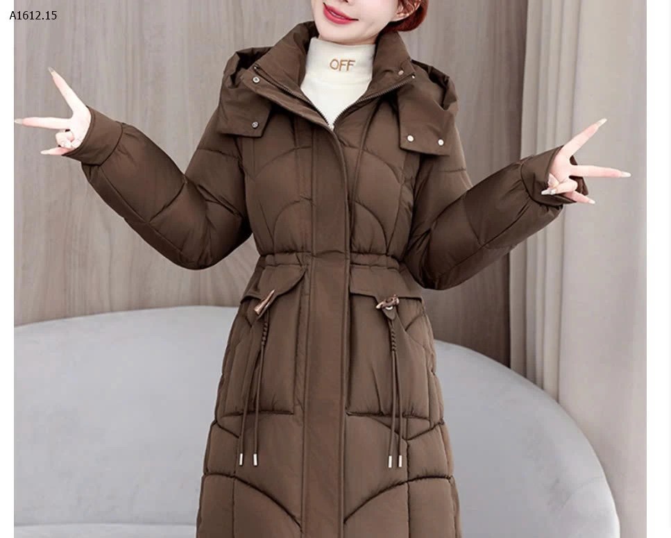 ÁO KHOÁC PHAO NỮ DÁNG DÀI- sỉ 270k