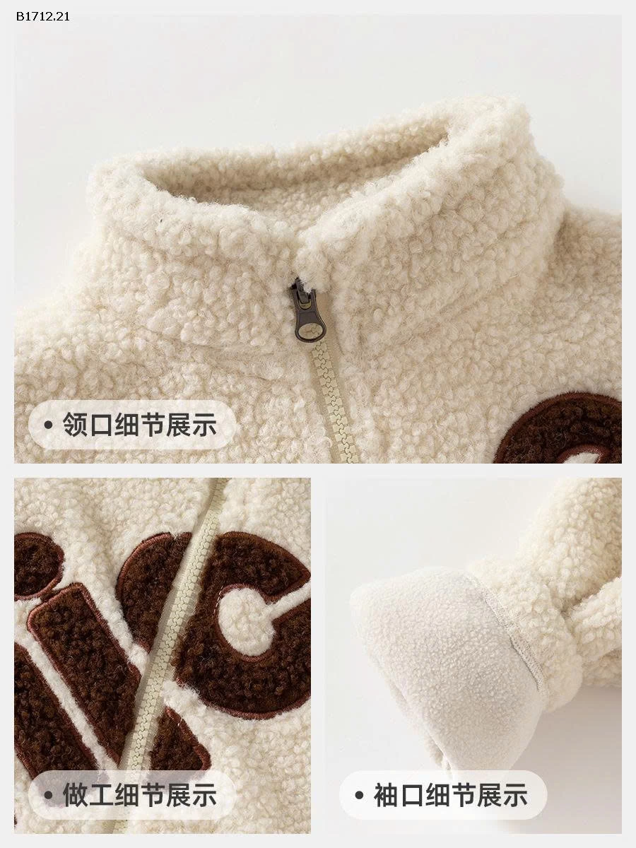 ÁO KHOÁC LÔNG TRẺ EM WELLKID- sỉ 183k