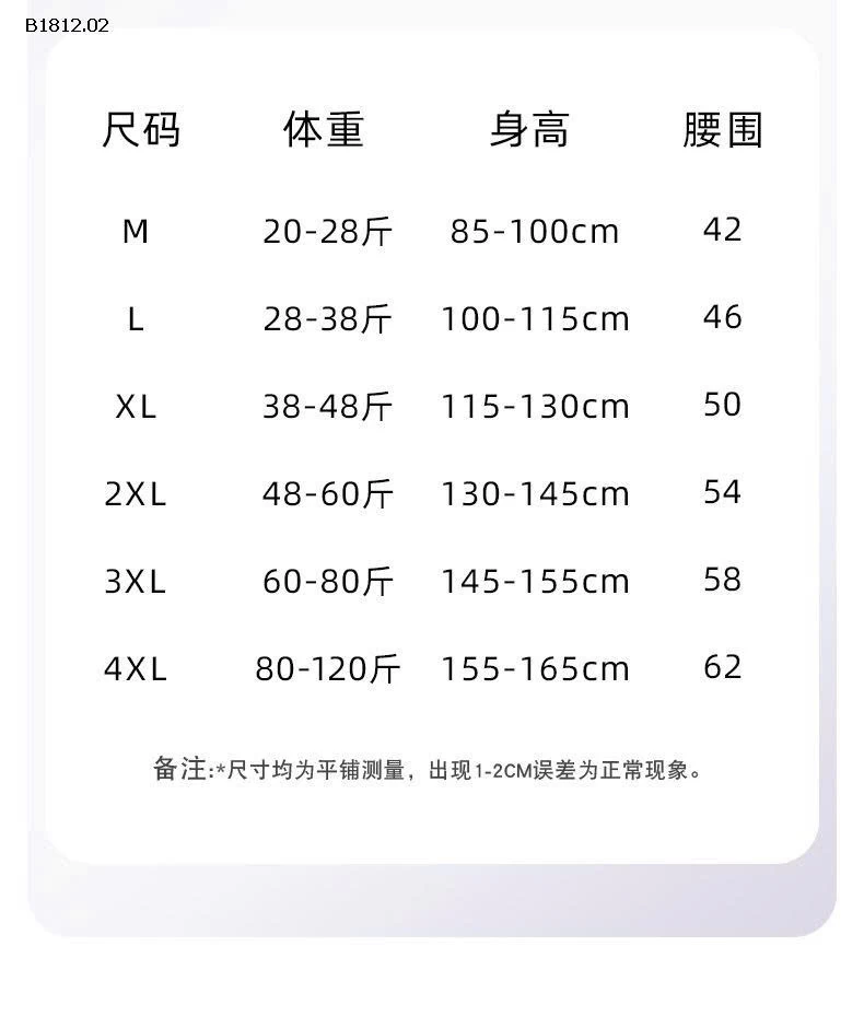 SET 4 QUẦN CHÍP ĐÙI CO BÉ GÁI  - sỉ 93k