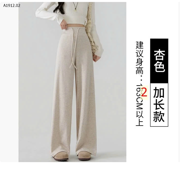 Quần nữ ống rộng, dáng suông kiểu thông thường cho nữ  - sỉ giá 127k
