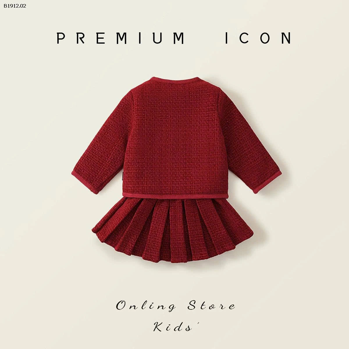 SÉT VÁY DẠ ĐỎ PREMIUM- sỉ mẫu 1: 275k, mẫu 2: 265k