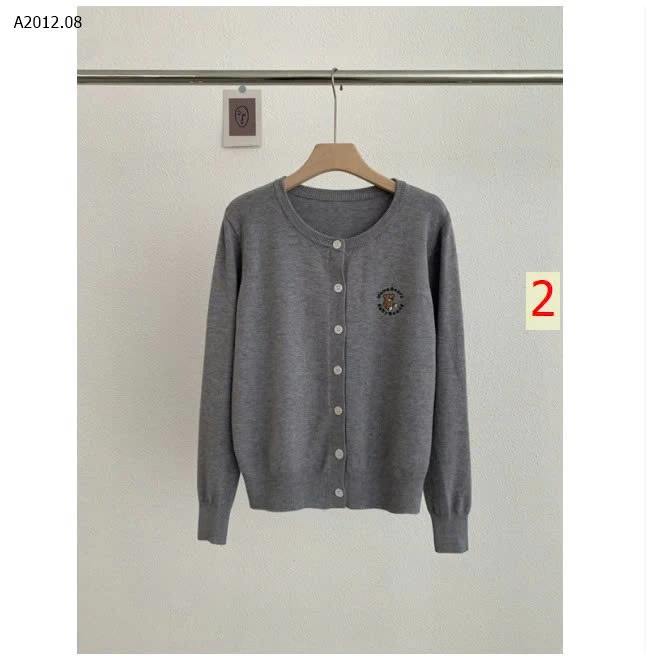Cardigan gấu thêu siêu xinh - sỉ 108k