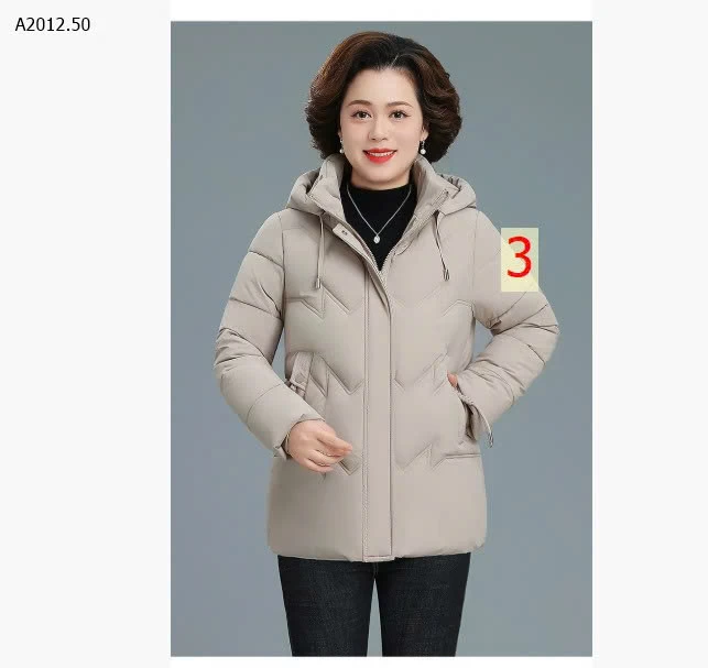 ÁO KHOÁC PHAO ẤM CHO BÀ CHO MẸ- sỉ 305k