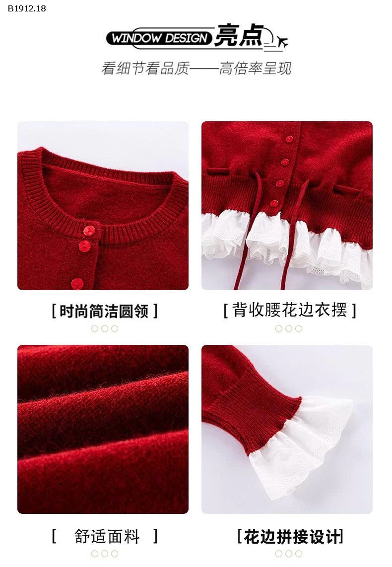 SET ÁO LEN MIX QUẦN JEAN THÊU BG - Giá sỉ áo: 248k  quần: 274k 