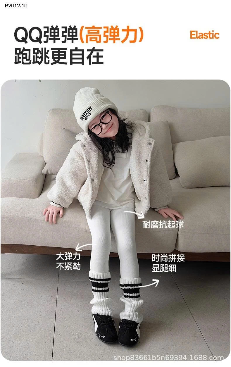 QUẦN LEGGING GIẢ TẤT KẺ  - sỉ 115k