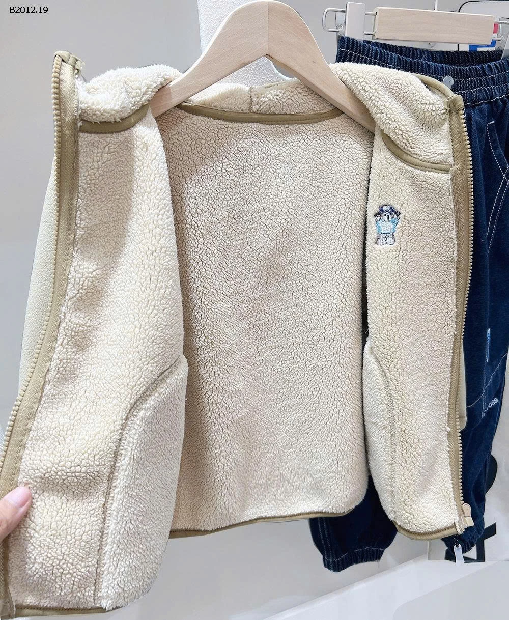 Áo khoác lót lông cực ấm cho bé trai mùa đông hãng Kacady - sỉ 175k