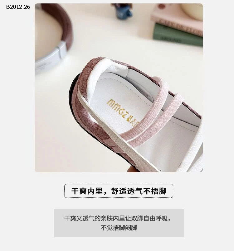 GIÀY BỆT ĐẾ MỀM BG HÃNG MGBABY - Giá sỉ 21-25   173k 26-35    188k