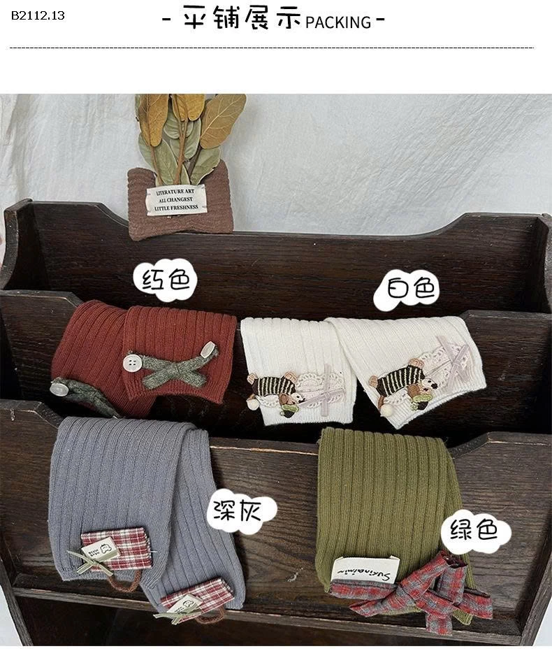 TẤT CAO CỔ CHO BÉ - sỉ 80k/set 2c chọn màu