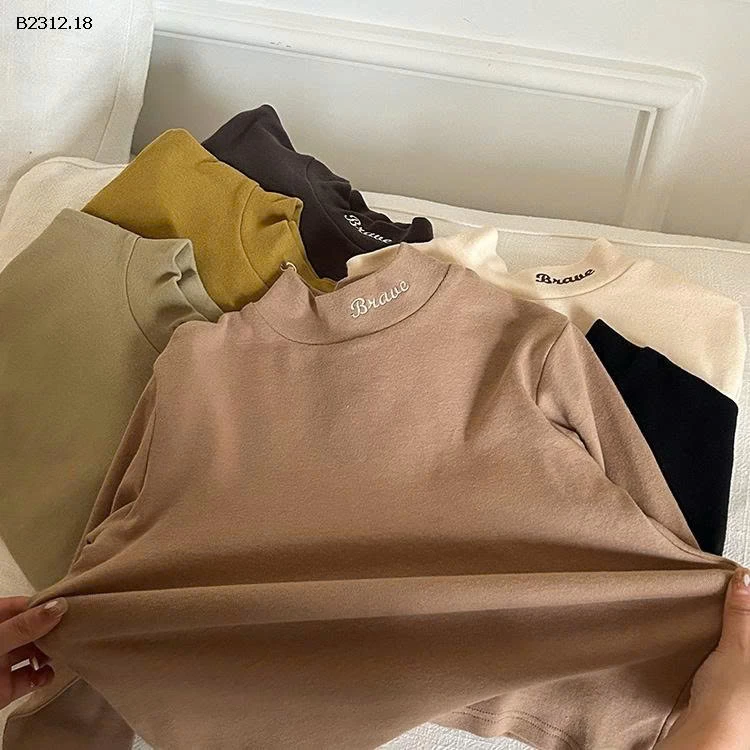 Áo lót giữ nhiệt cổ cao cho bé Elmo Baby Children's 2025 mùa đông NHÀ AMBB - Giá sỉ  Sz 90-150 : 102k Sz 160 : 115k Sz 170 : 125k