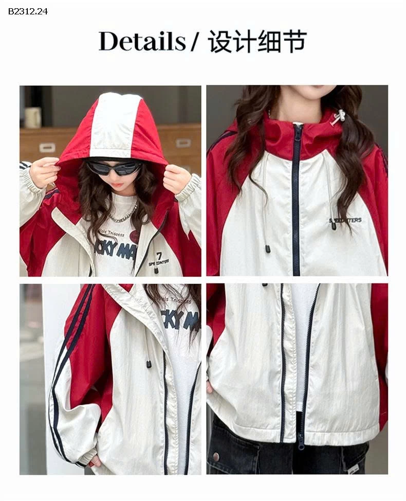 ÁO KHOÁC PHỐI MÀU SZ ĐẠI-Giá sỉ 265k