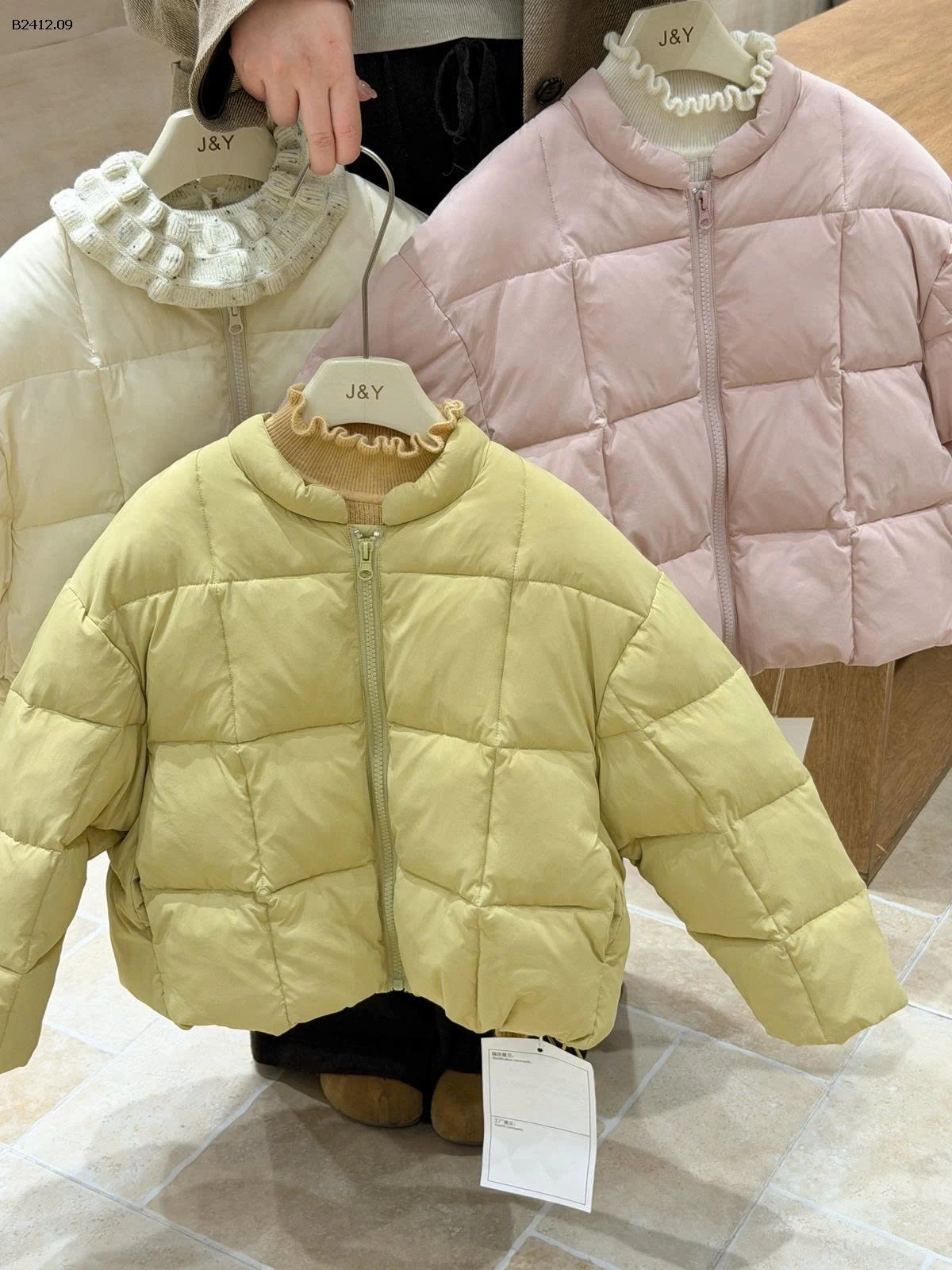 ÁO KHOÁC PHAO CHẦN BÔNG CHO BÉ-Giá sỉ 379k