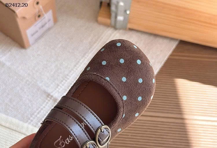 GIÀY CHẤM BI XINH BG-Giá sỉ 140k