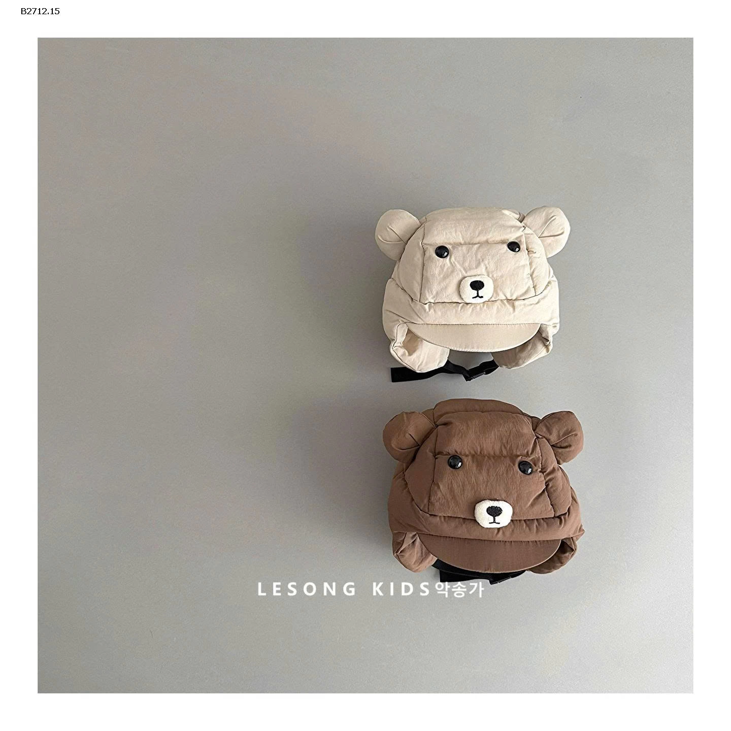 MŨ PHAO GẤU VINTAGE5 - sỉ 125k