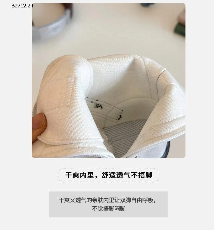   GIÀY THỂ THAO CAO CỔ BG MGBABY - sỉ 196k